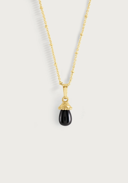 Anabel Aram Forza Stone Drop Charm Black Onyx