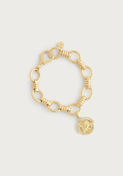 Annabel Aram Pegasus Gold Coin Charm