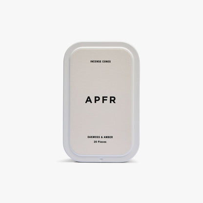 APFR Incense Cones / Oakmoss & Amber