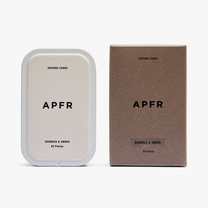 APFR Incense Cones / Oakmoss & Amber