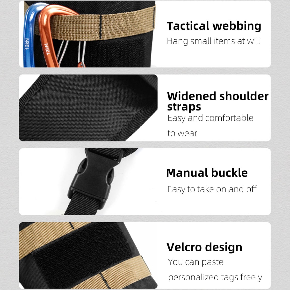 Archery Lightweight Back Arrow Quiver Holder Archery Bag Shoulder Hanged Adjustable With Molle System Front Pocket For Shooting Target Practice Hunting