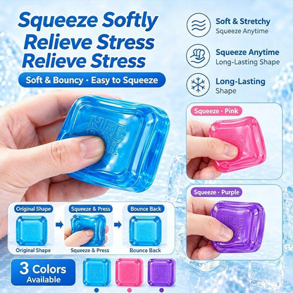 asmodee NeeDoh Squishy Toys (4pcs), Stress Relief Toys- Perfect For Office Relaxation Or Home Entertainment. Great Choice For Graduation Gifts, Soft Toys Or Room Decor.