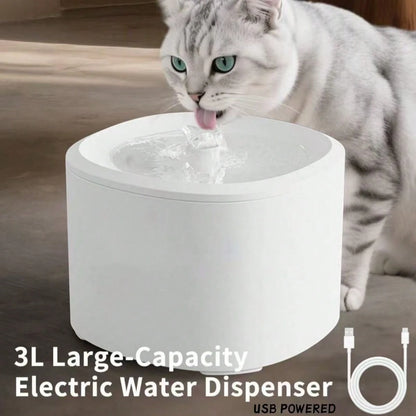 Automatic Pet Water Fountain, USB Powered, Silent Circulation, Suitable For All Sizes Of Cats And Dogs, No Battery Needed, Durable And Easy To Clean, Ideal For Home And Commercial Use