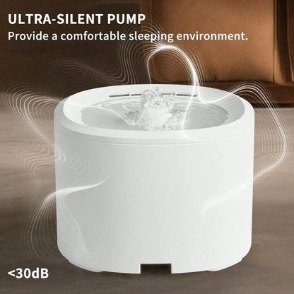 Automatic Pet Water Fountain, USB Powered, Silent Circulation, Suitable For All Sizes Of Cats And Dogs, No Battery Needed, Durable And Easy To Clean, Ideal For Home And Commercial Use