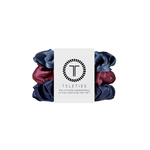 Autumn Assortments Large 3 Pack Silk Scrunchies