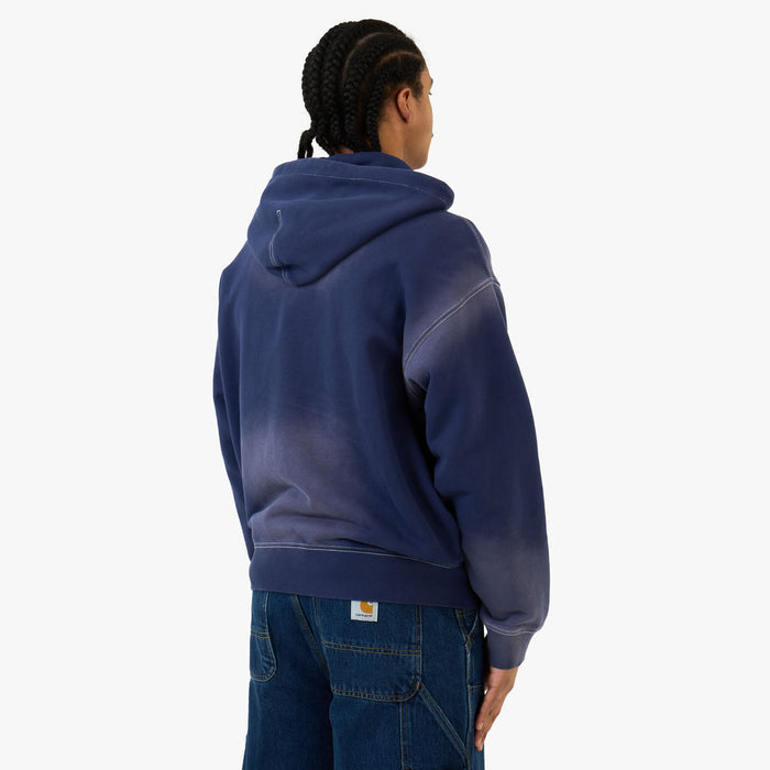 Awake NY Collegiate Arch Zip Hoodie / Navy