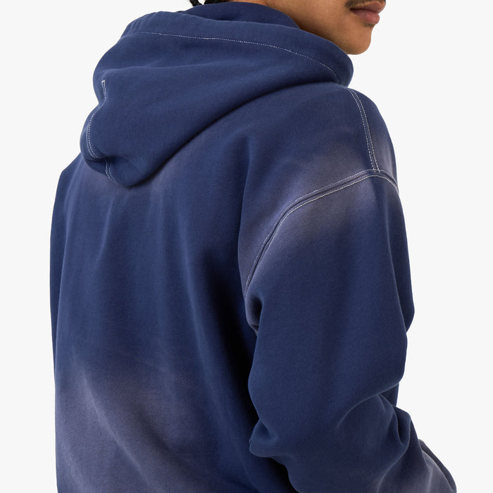 Awake NY Collegiate Arch Zip Hoodie / Navy