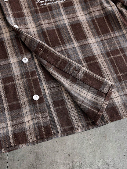 AXEPEAK Men's Loose Fit PU Short Sleeve Shirt, Streetwear Inspired