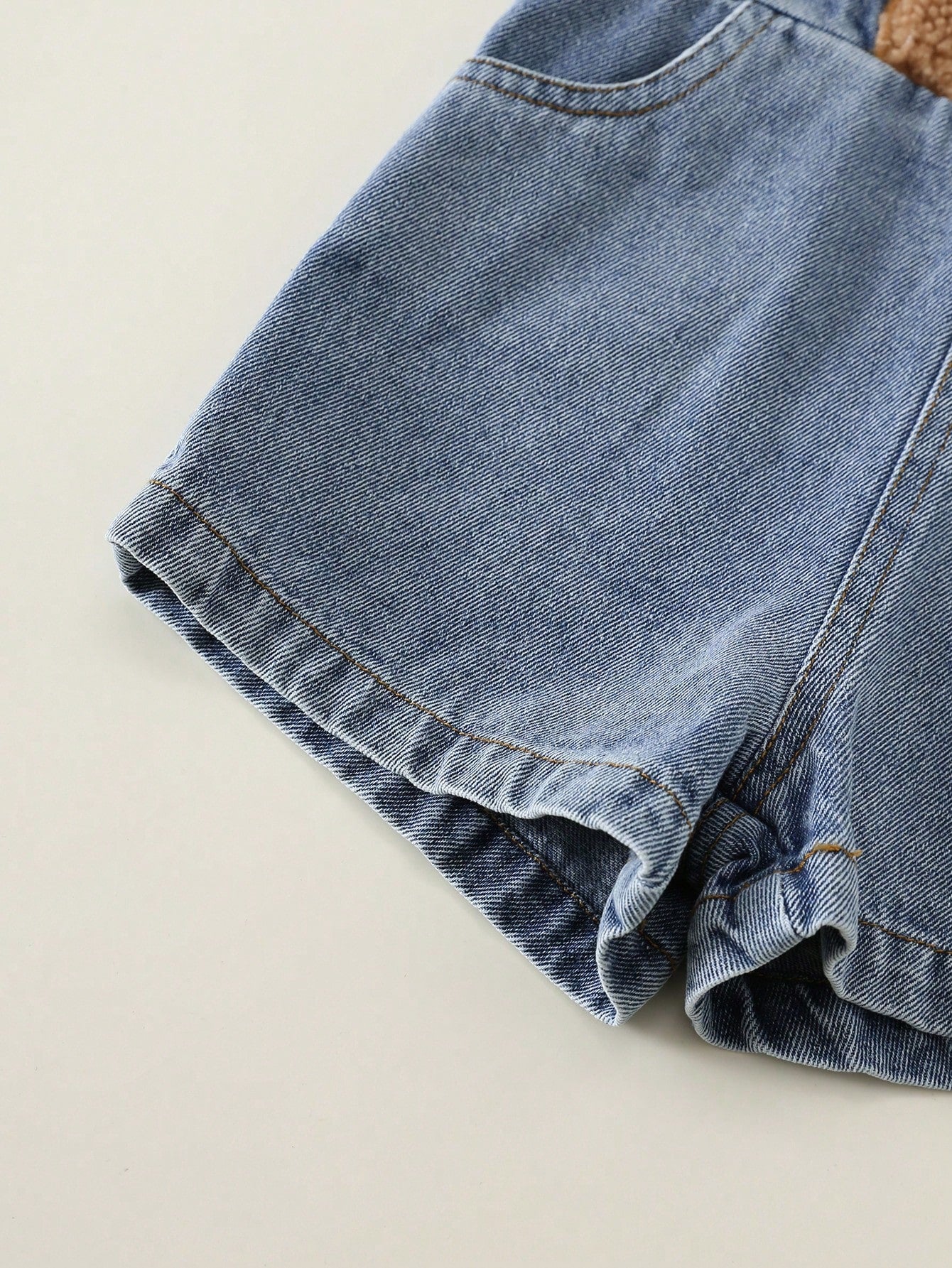 Baby Boy Baby Girl Summer Casual Cute Denim Overalls Bear Overalls Cute Overalls