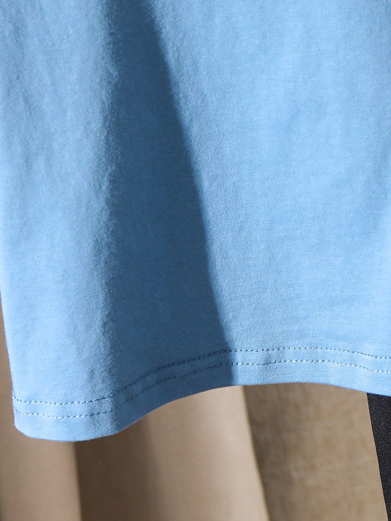 Baby Boy/Girl Cute Casual Letter Print Loose Short Sleeve T-Shirt & Cargo Pants Set,Blue,Summer,Beach,Toddler Clothes Outfit For Spring,Autumn