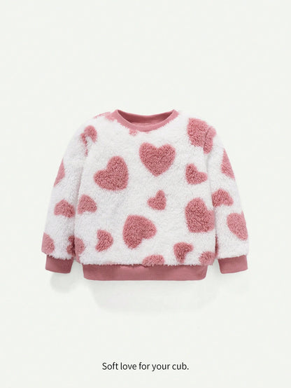 Baby Girl Casual Cute Halloween Pumpkin Floral Ghost Print, Simple Loose Round Neck Sweatshirt Suitable For Autumn/Winter Street Retro Style, Comfortable And Relaxed, Children's Autumn Layering, Y2K