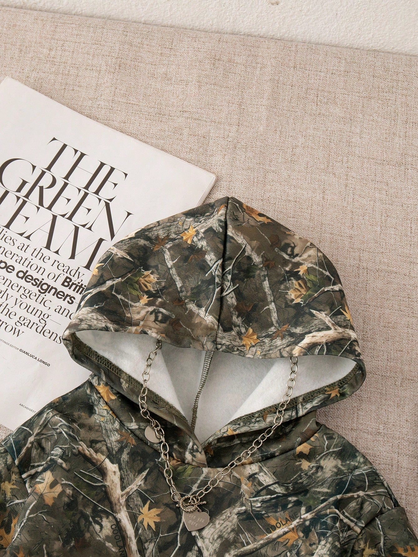 Baby Girl Casual Cute Leaf Pattern Green Hooded Long Sleeve Sweatshirt Autumn Winter Clothes For Girl