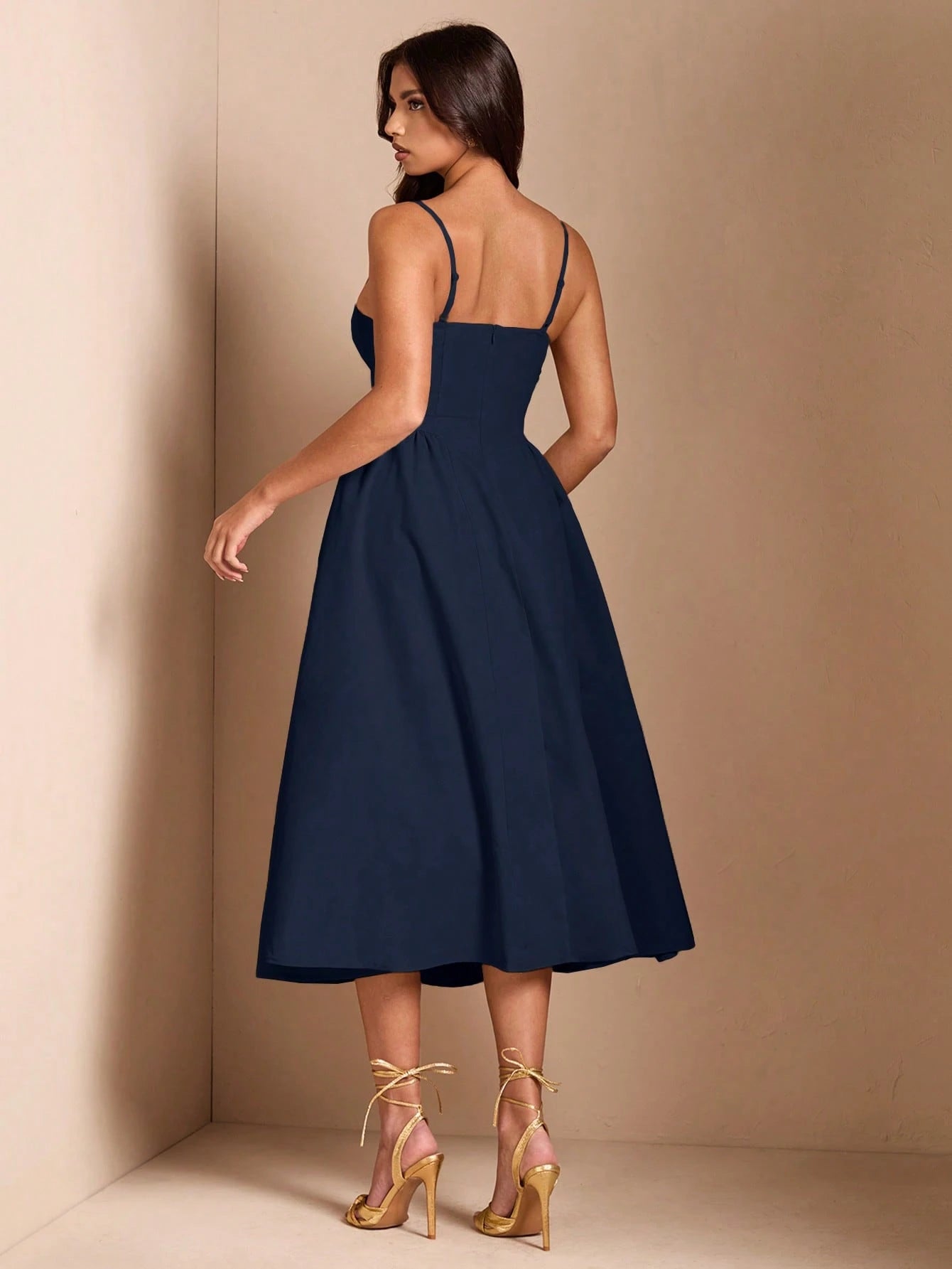 BAE Elegant Women's Sleeveless Long Puff Dress, Suitable For Daily Dates, Outings, Nightclubs, Parties, Autumn Season,Summer Dresses For Women,Dresses For Women Summer
