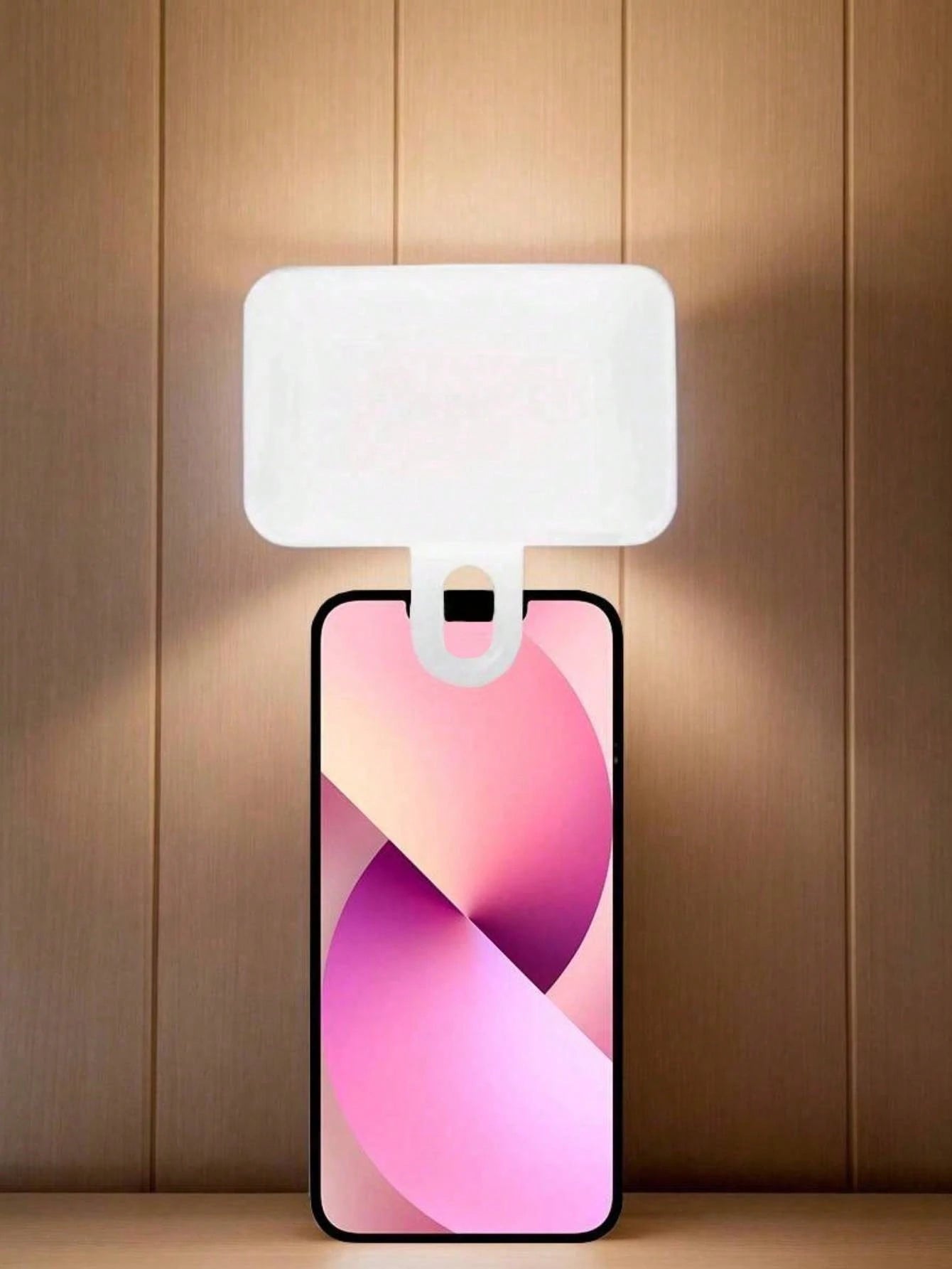 Baijun XU 1pc LED Selfie Light, 3 Lighting Modes, Portable Clip-On Fill Light, Suitable For Makeup, Live Streaming, Zoom Meetings, Rechargeable For Phone & Camera