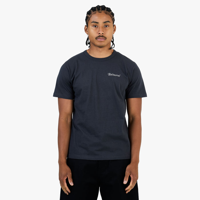 Balmoral Marlowe T-Shirt / Washed Black