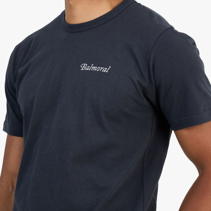 Balmoral Marlowe T-Shirt / Washed Black