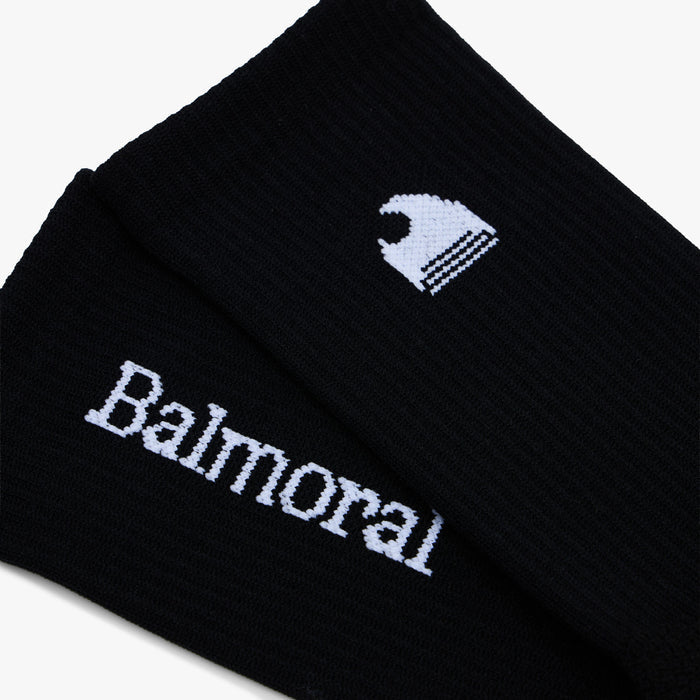 Balmoral Running Socks / Black