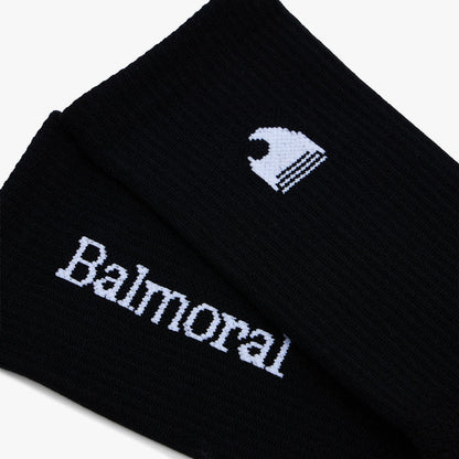 Balmoral Running Socks / Black