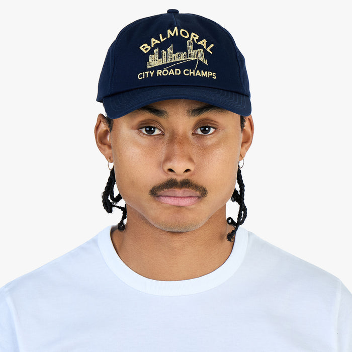 Balmoral Skyline 5-Panel Hat / Navy