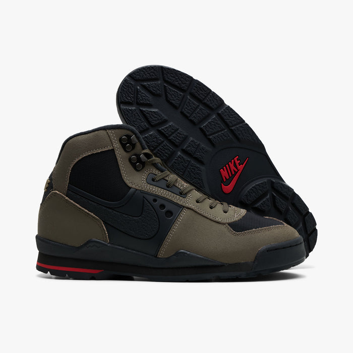 Nike Baltoro Olive Khaki / Black - University Red
