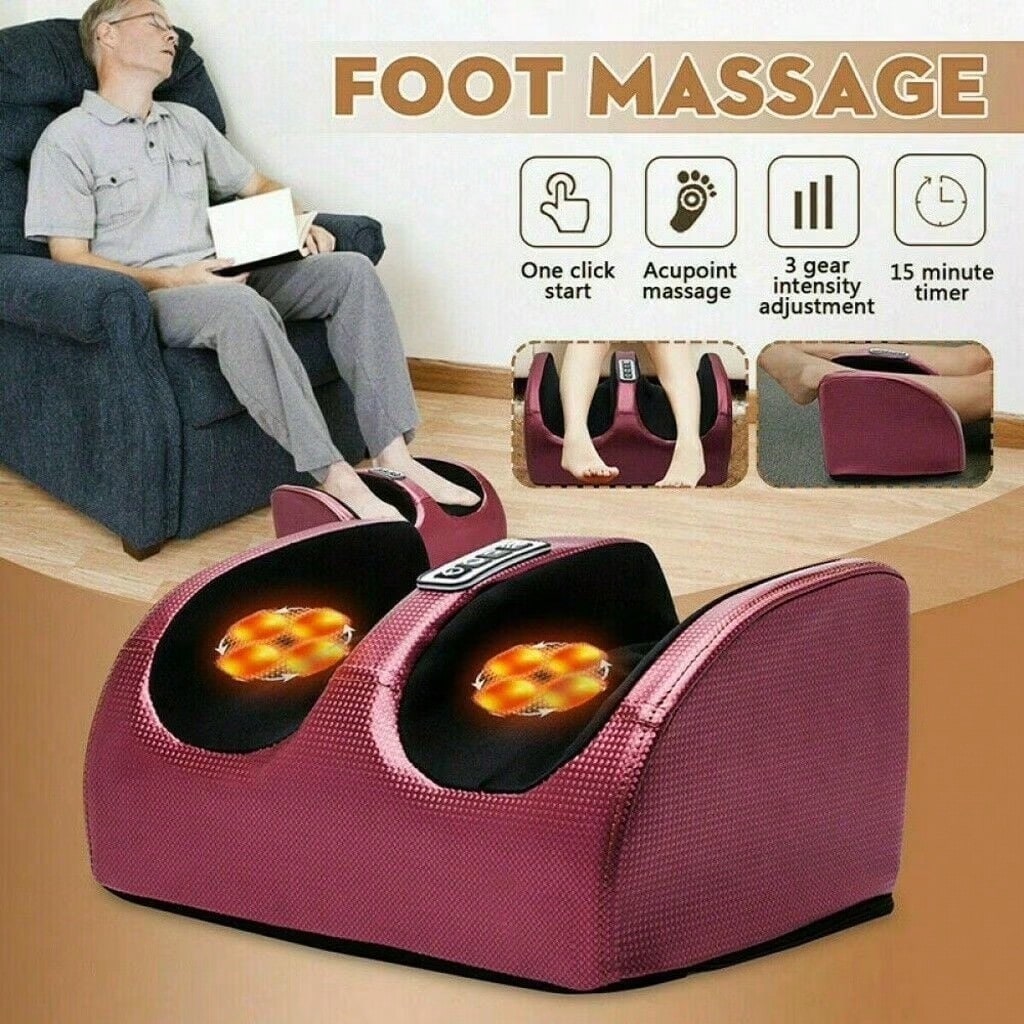 BANBERS Multi-Functional Leg Foot Massager,Foot Massager With Heating Function For Legs, Arms, Plantar Fasciitis, Relieves Pain, Promotes Blood Circulation And Relaxation, A Great Holiday/Birthday Gif