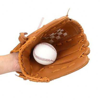 Baseball Glove PU Leather Thickened Catching Glove Infield Pitcher Training Gear For Beginners And Adults