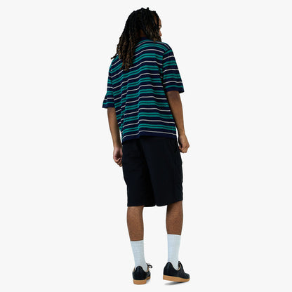 BEAMS 12 Gauge Mesh Polo Shirt / Navy