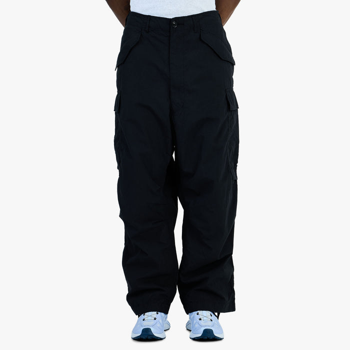 BEAMS Big 6 Pockets Cargo Pants / Black