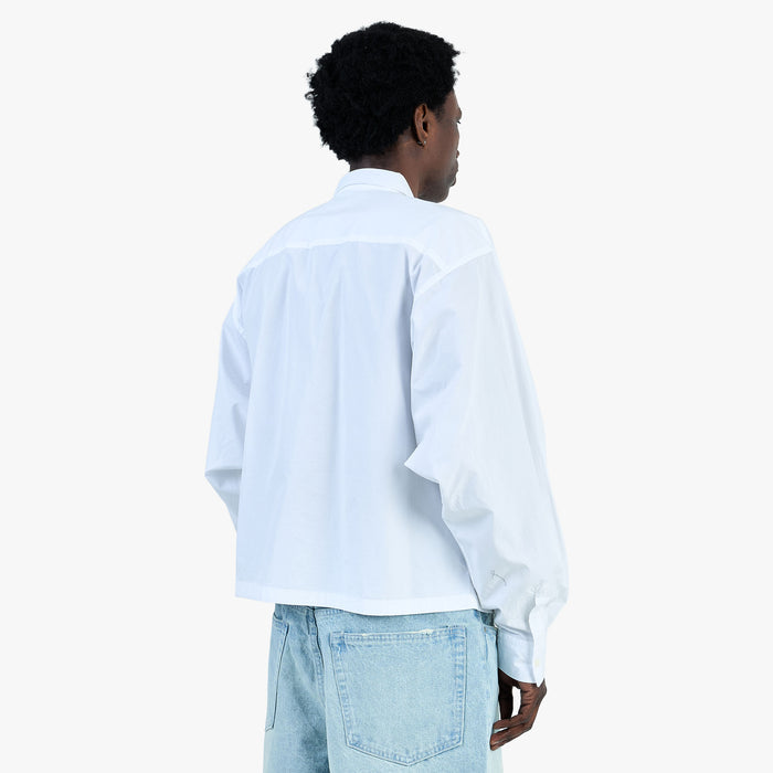 BEAMS Wide Arm Shirt / White