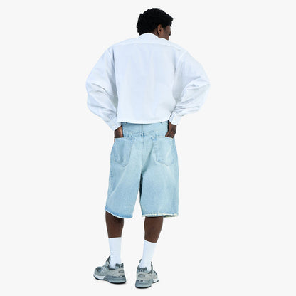 BEAMS Wide Arm Shirt / White
