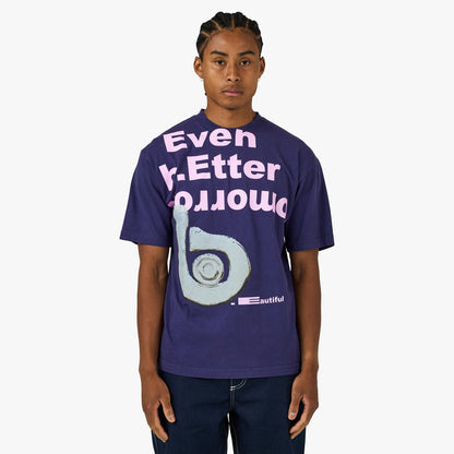 b.Eautiful Even Better Tomorrow T-Shirt / Purple