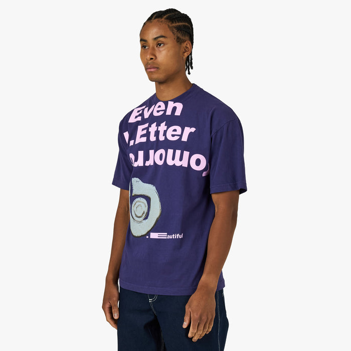 b.Eautiful Even Better Tomorrow T-Shirt / Purple