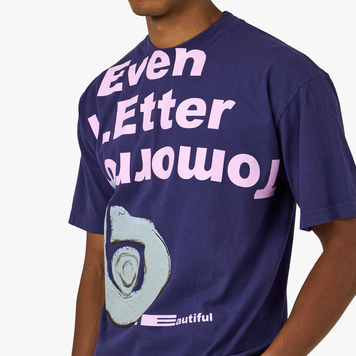 b.Eautiful Even Better Tomorrow T-Shirt / Purple