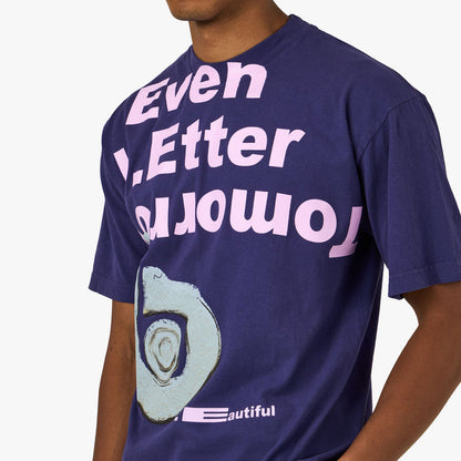 b.Eautiful Even Better Tomorrow T-Shirt / Purple