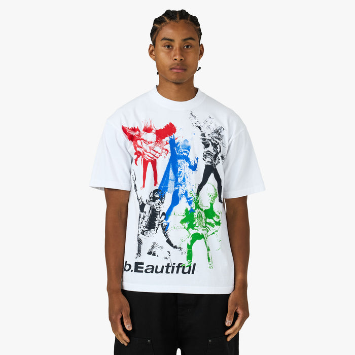 b.Eautiful Hero T-Shirt / White