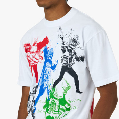 b.Eautiful Hero T-Shirt / White