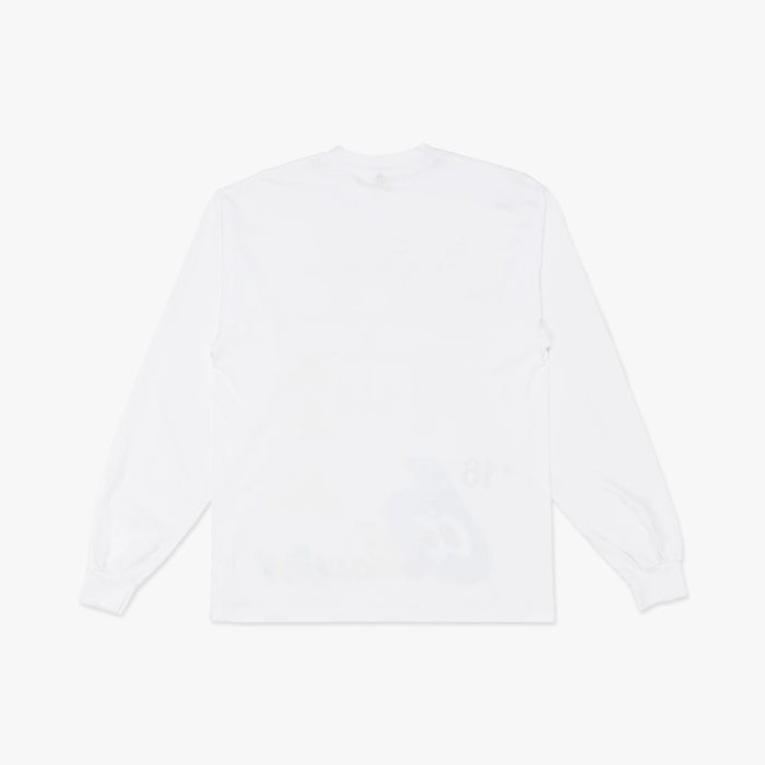 b.Eautiful Parking Longsleeve / White