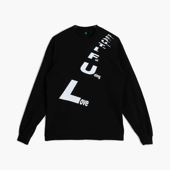 b.Eautiful Poem Longsleeve / Black