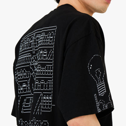 b.Eautiful Writing T-Shirt / Black
