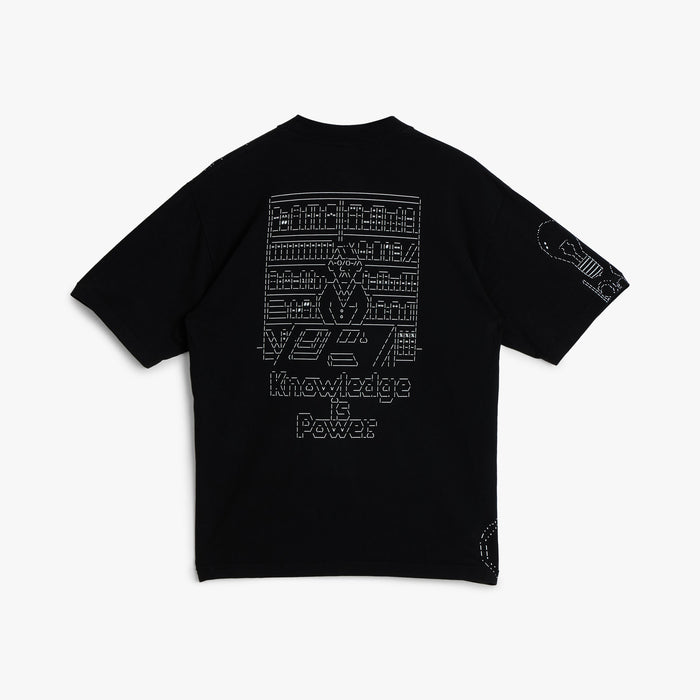 b.Eautiful Writing T-Shirt / Black