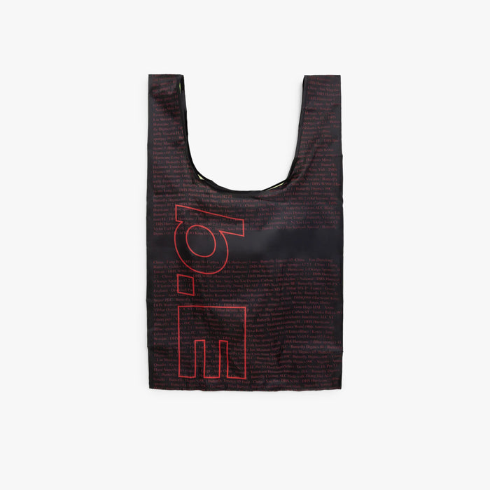 b.Eautiful x LTTT Times Reusable Bag Black / Lime