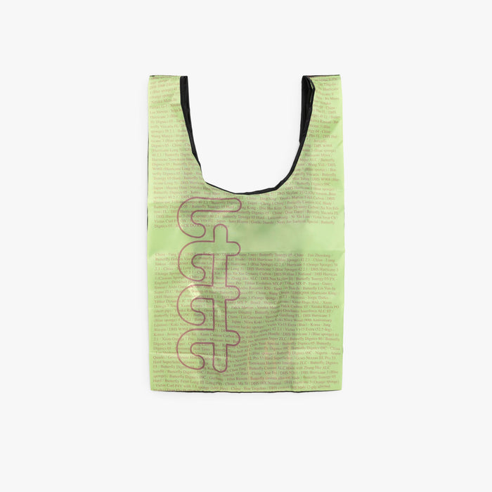 b.Eautiful x LTTT Times Reusable Bag Black / Lime