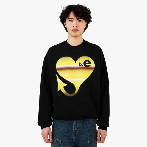 b.Eautiful x Sara Yukiko b.e Bad Sweatshirt / Black