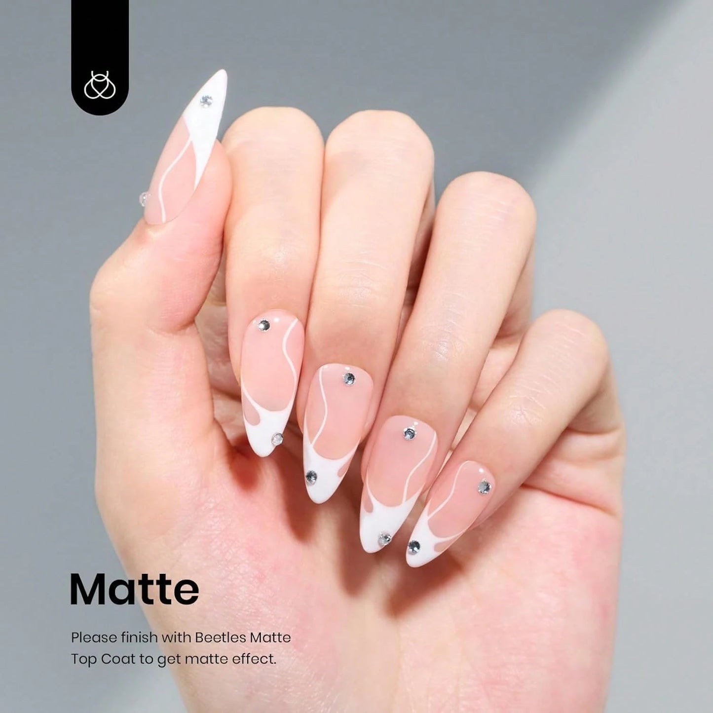 Beetles White Gel Nail Polish-1PC 15ml White Spring Colors Gel Polish