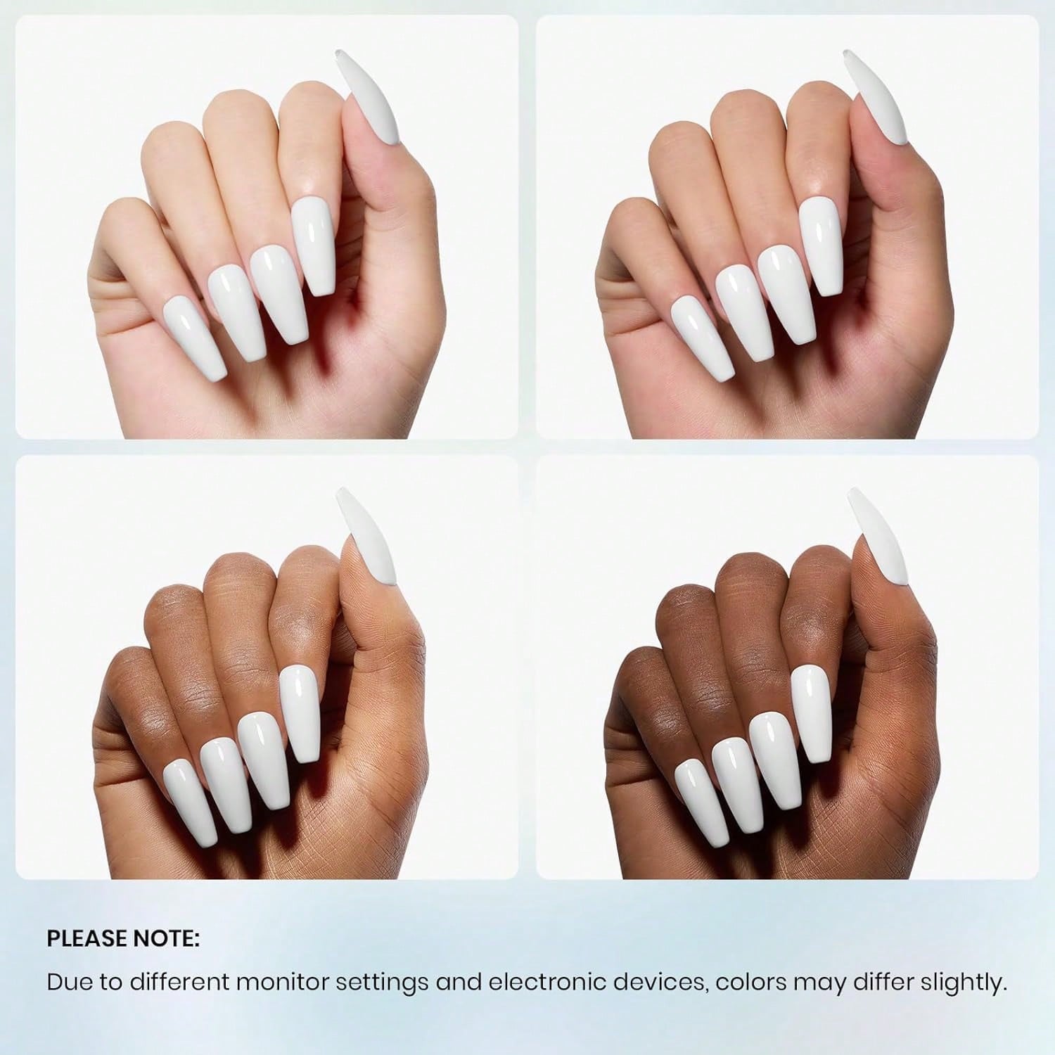 Beetles White Gel Nail Polish-1PC 15ml White Spring Colors Gel Polish