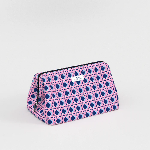 Big Mouth Makeup Bag Wisteria Cane