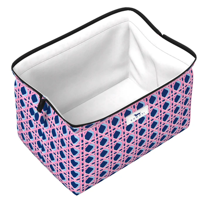 Big Mouth Makeup Bag Wisteria Cane