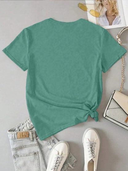 Bookworm Embroidered T-Shirt- Cute And Comfortable Color Shirt Suitable For Book Lovers, Book Lover Gift Women T-Shirt