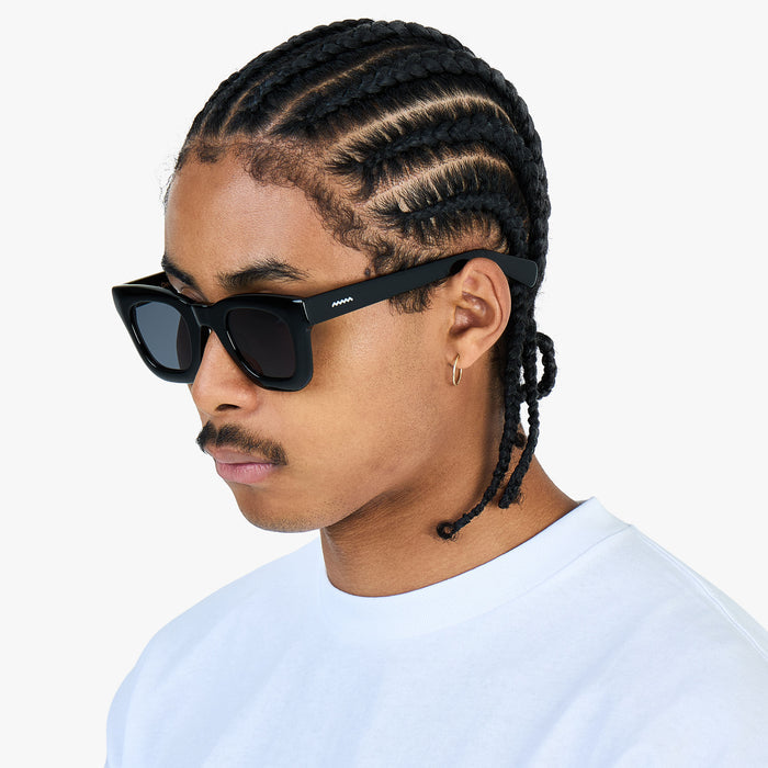 Brain Dead Elia Post Modern Primitive Sunglasses / Black