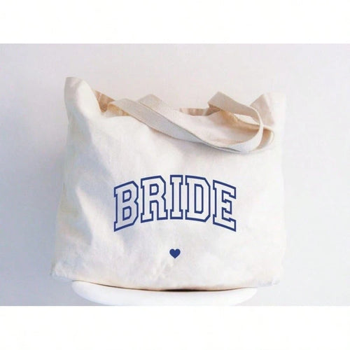 Bride Canvas Tote Bag: Engagement Gift